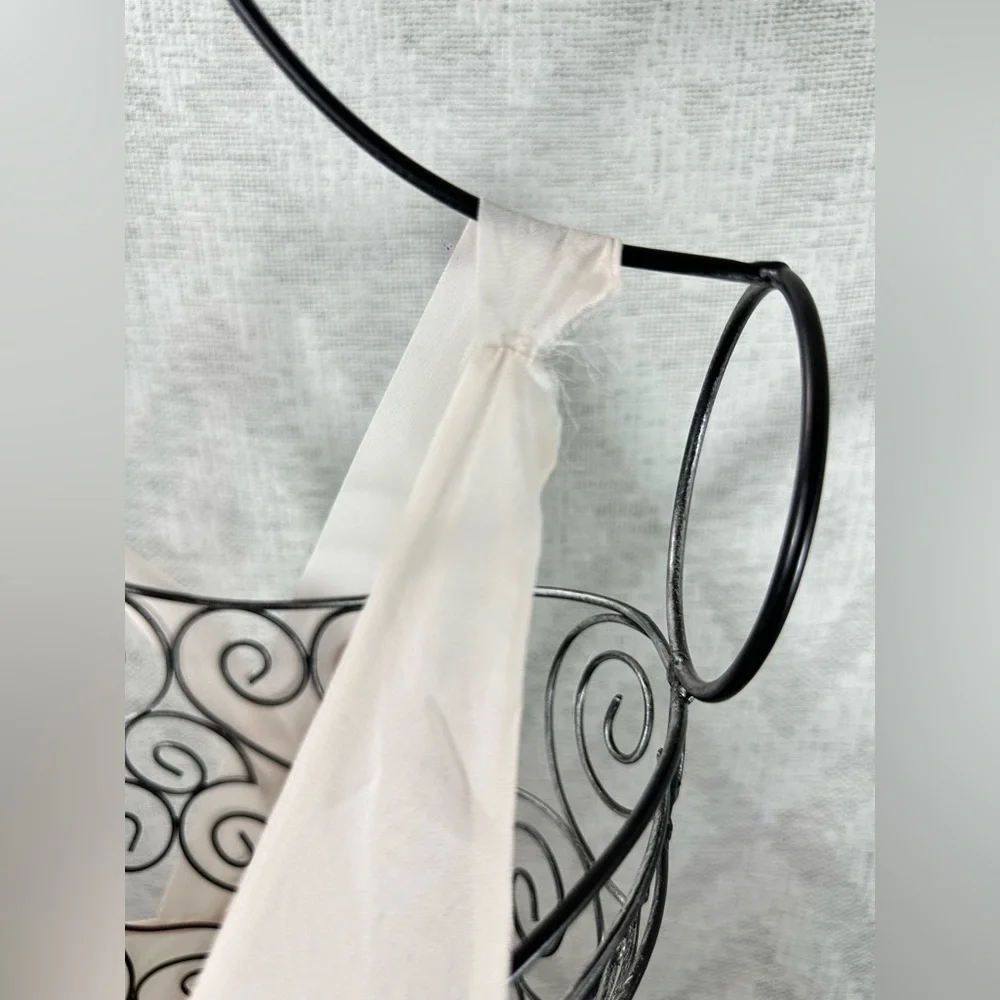 Alexandra Nicole light pink maxi slip dress size L
